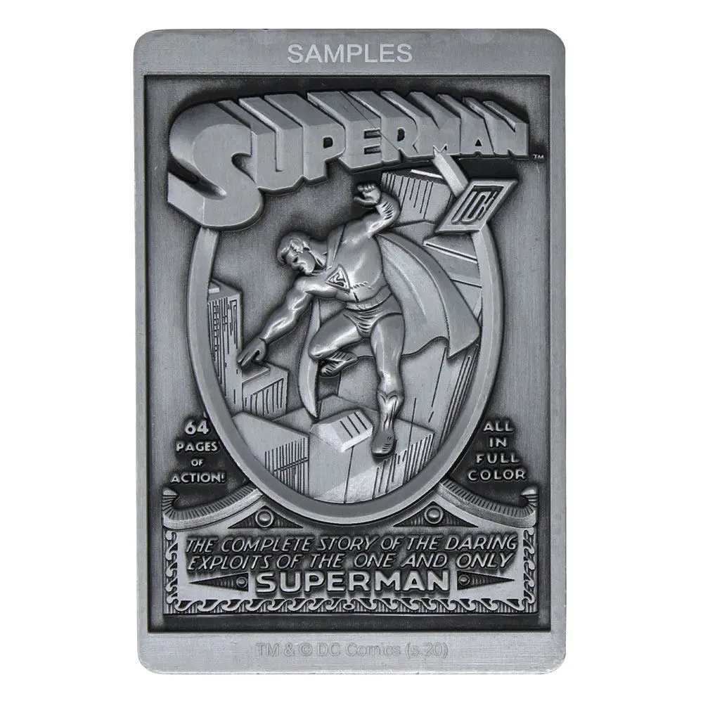 DC Comics Superman Gyűjthető Plakett Limitált kiadás termékfotó