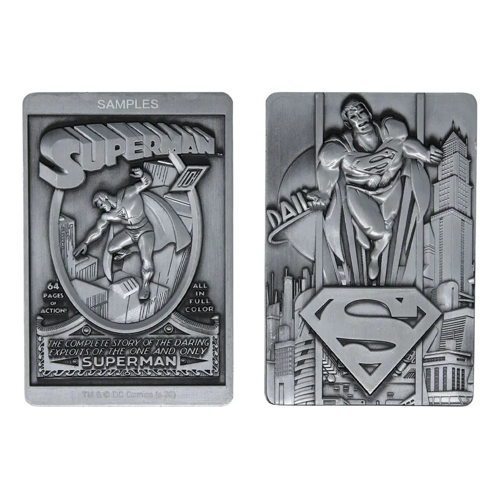 DC Comics Superman Gyűjthető Plakett Limitált kiadás termékfotó