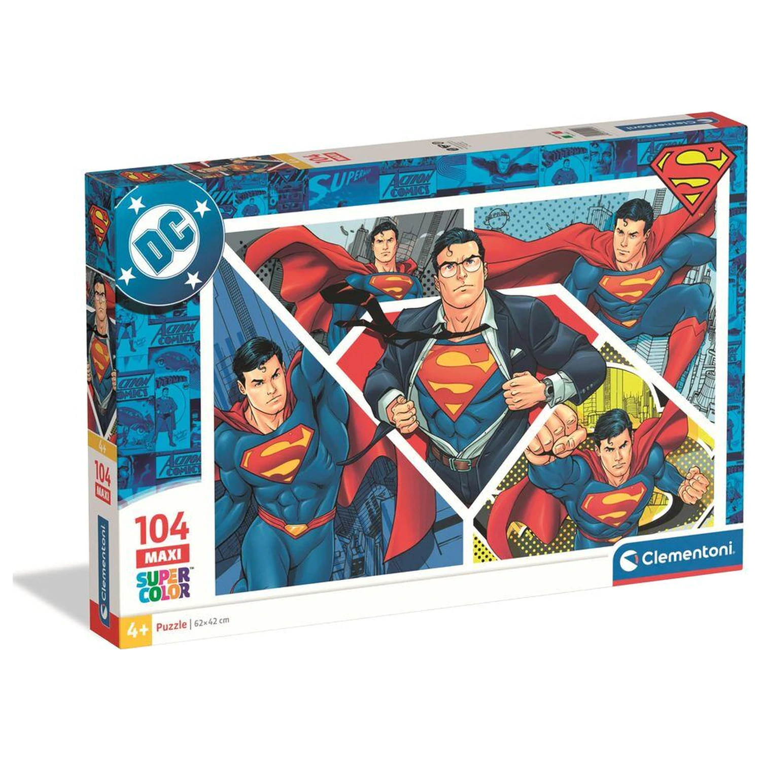 DC Comics superman maxi puzzle 104db-os termékfotó