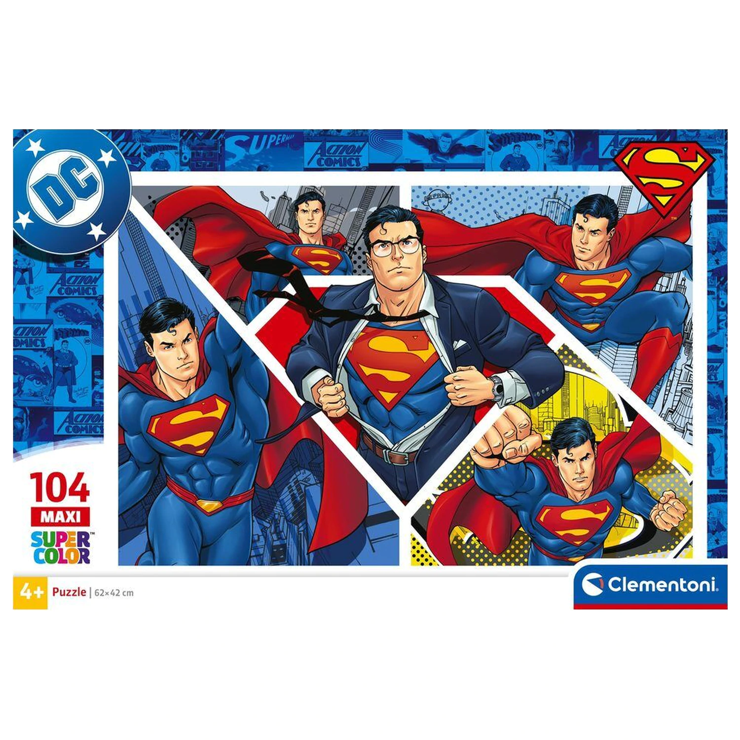 DC Comics superman maxi puzzle 104db-os termékfotó