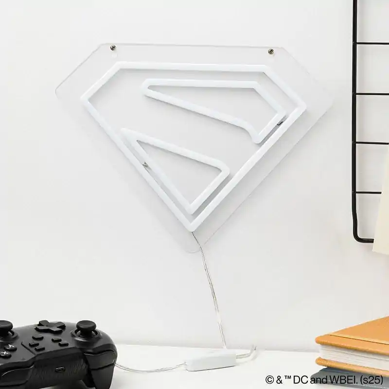 DC Comics Superman Neon LED fali lámpa termékfotó