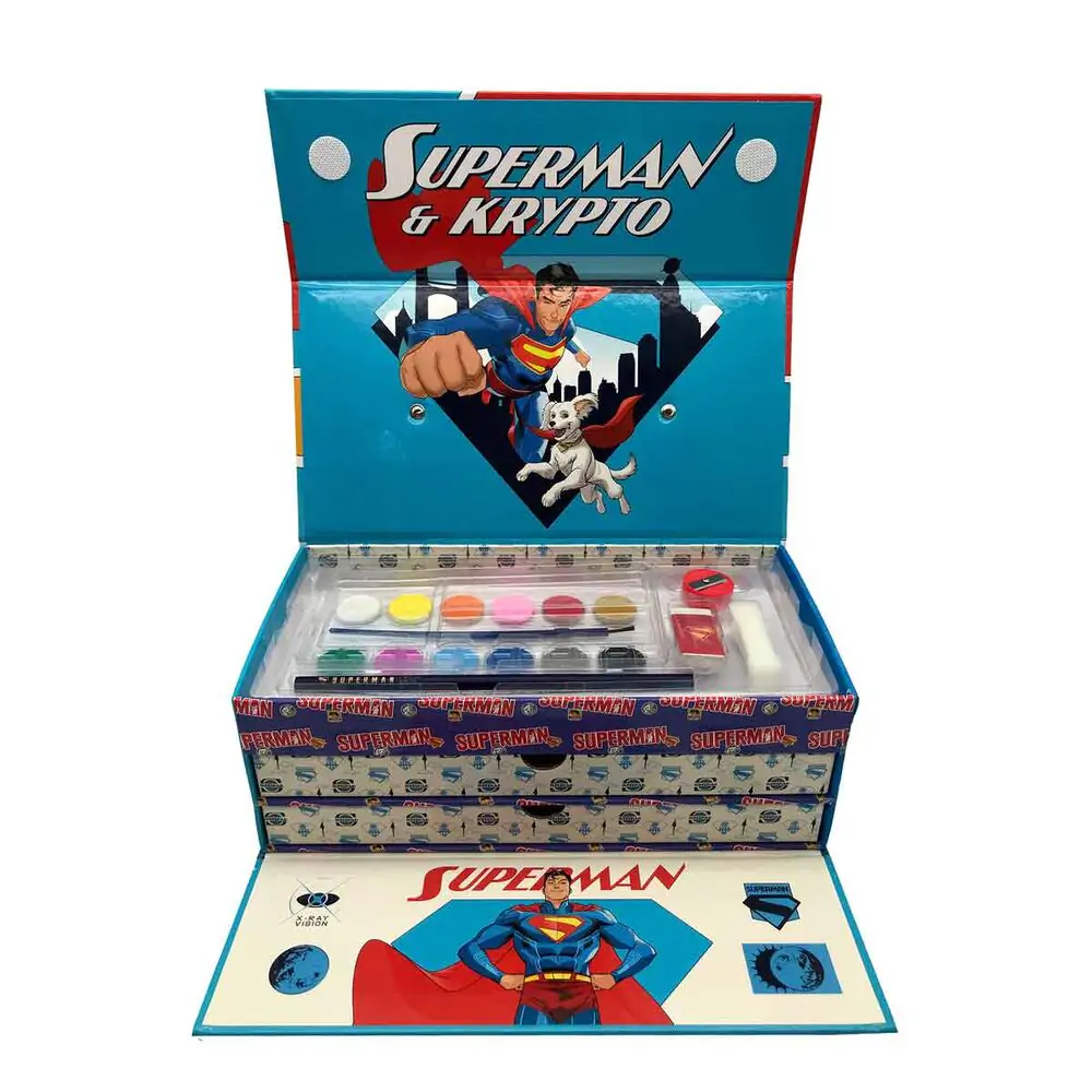 DC Comics Superman színező írószer csomag termékfotó