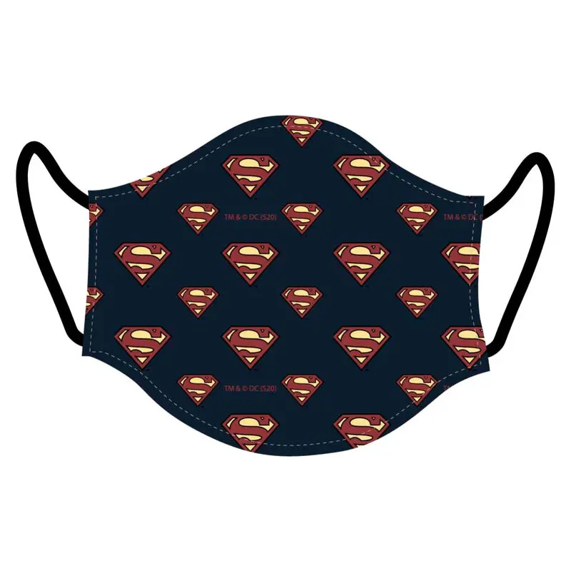 DC Comics Superman többször használható felnőtt maszk termékfotó