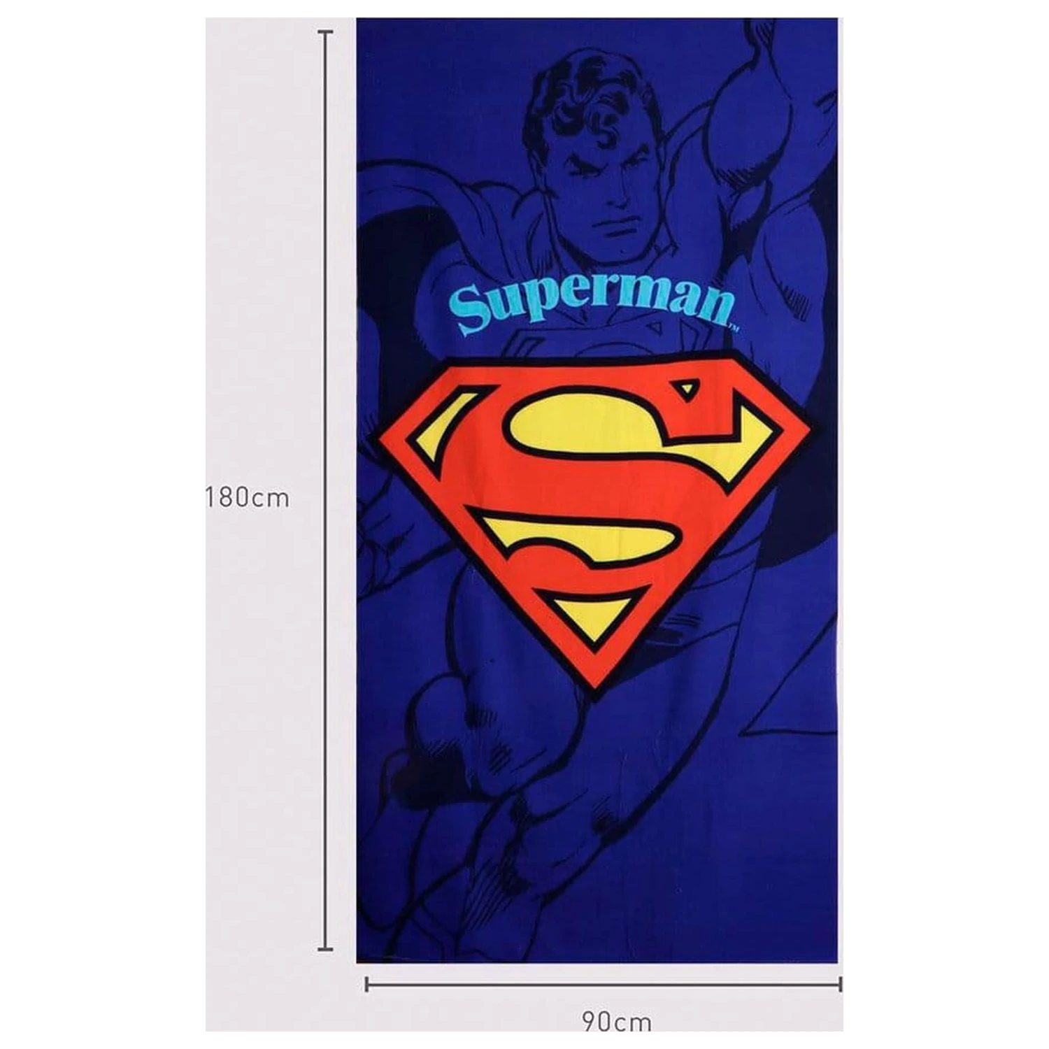 DC Comics Superman törölköző 90 x 180 cm termékfotó