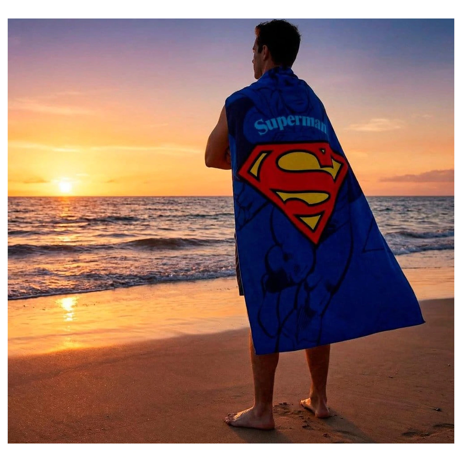 DC Comics Superman törölköző 90 x 180 cm termékfotó