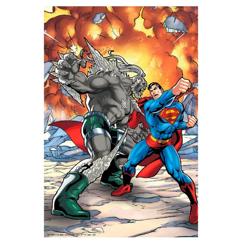 DC Comics Superman vs Doomsday Prime 3D puzzle 300db-os termékfotó