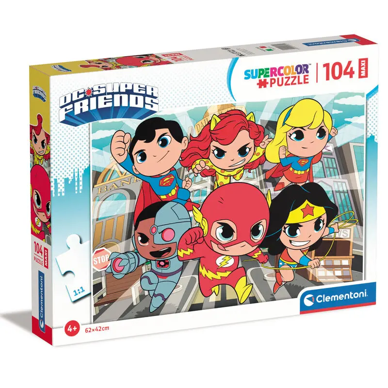 DC Comics Suprefriends maxi puzzle 104db-os termékfotó