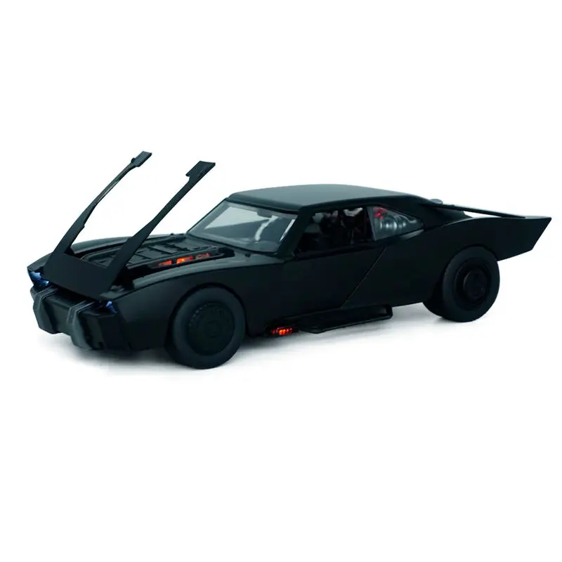 DC Comics The Batman Batmobil fém autómodell és Batman figura csomag termékfotó