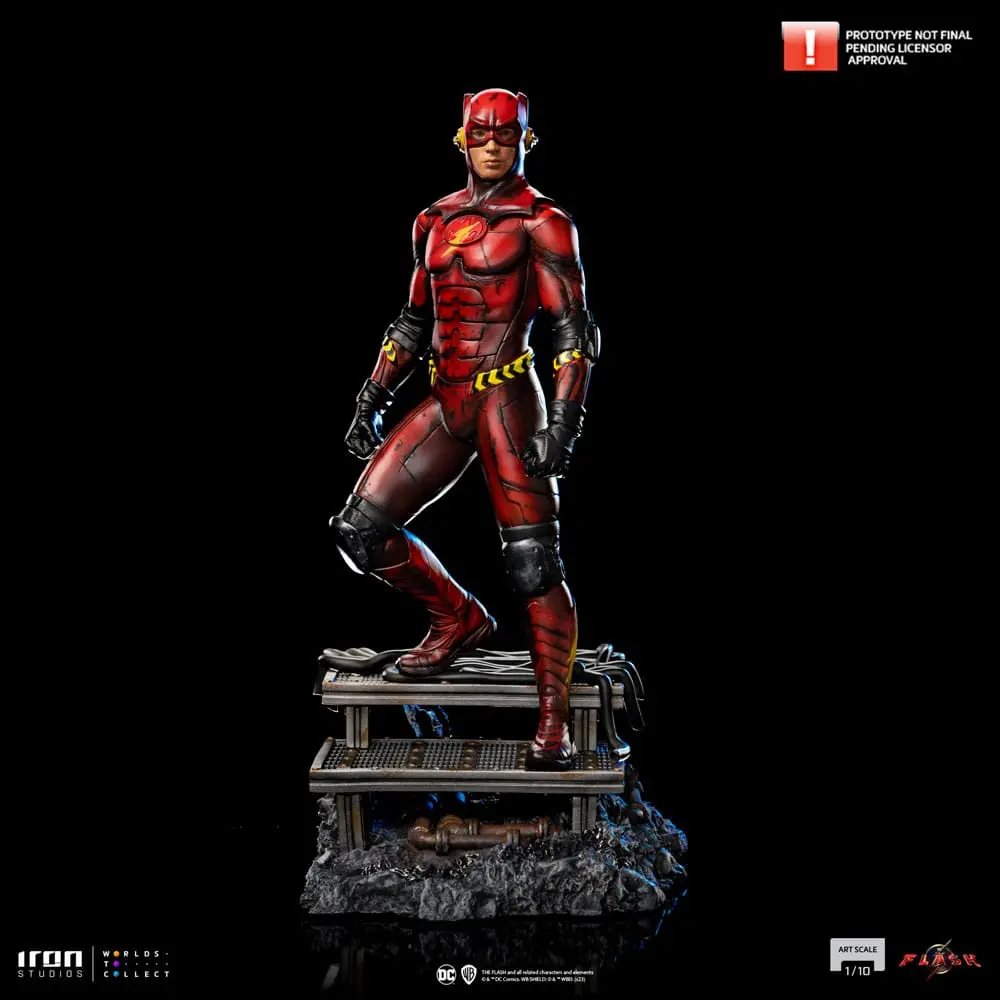 DC Comics The Flash Movie Art Scale 1/10 The Flash (alternative Version) szobor figura 23 cm termékfotó