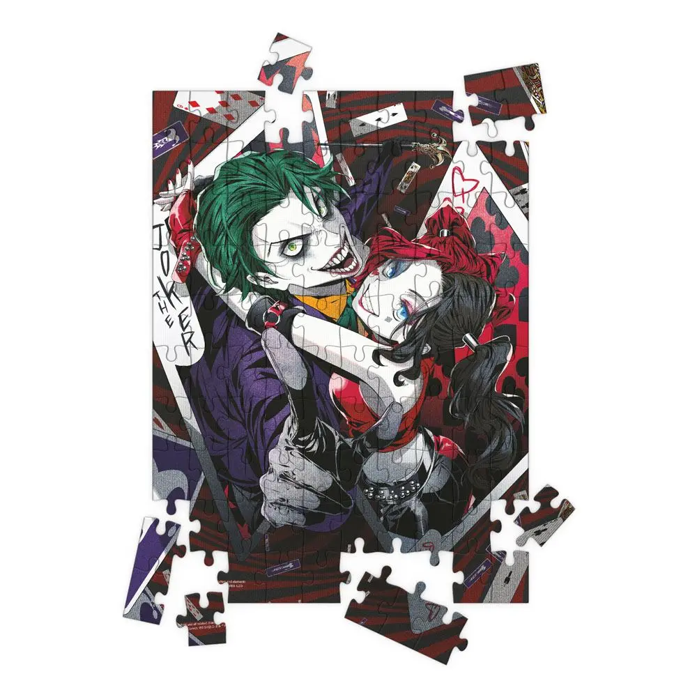 DC Comics The Joker &amp; Harley Quinn Manga 3D puzzle  (100 darab) termékfotó
