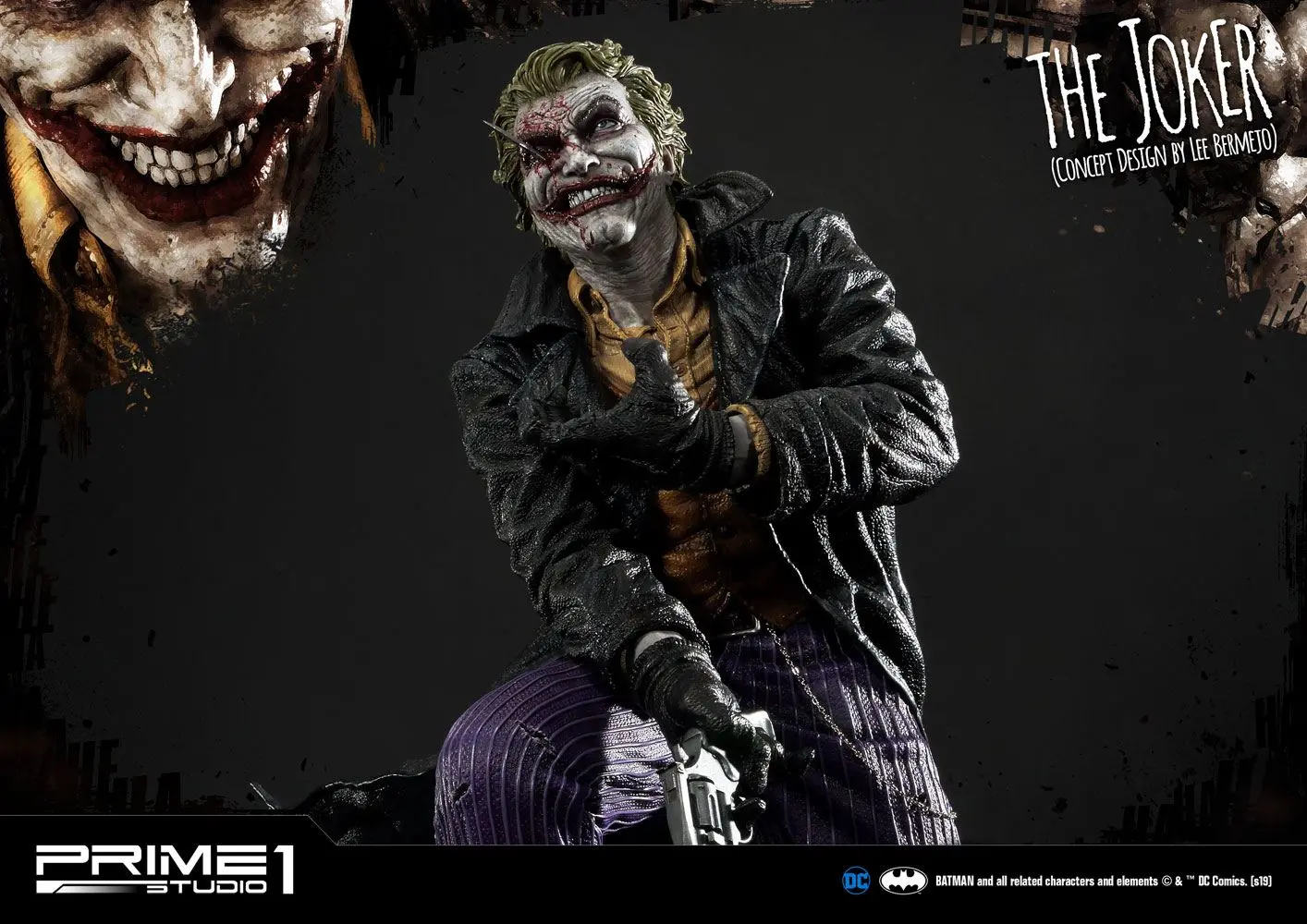 DC Comics The Joker by Lee Bermejo szobor figura 71 cm termékfotó