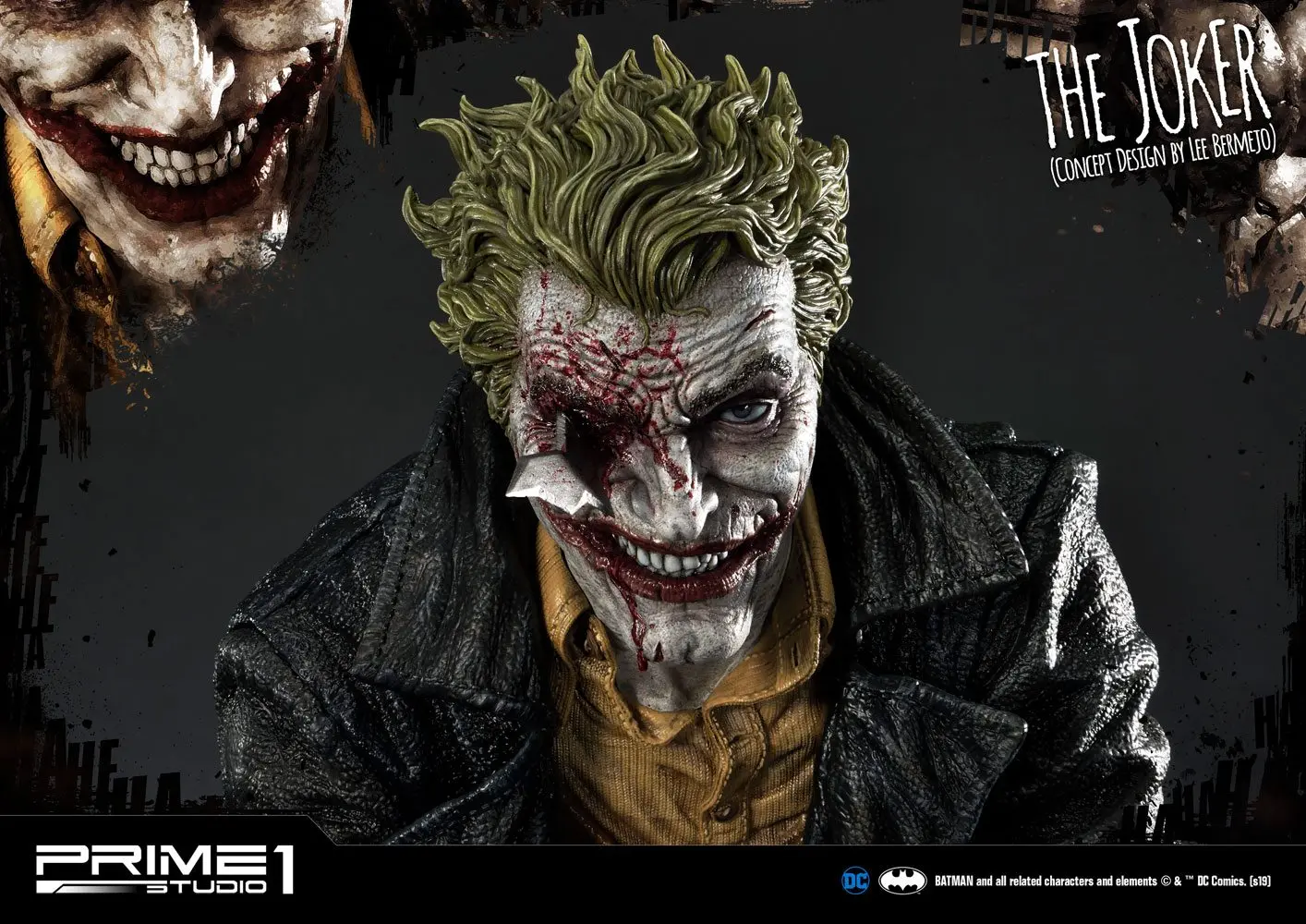 DC Comics The Joker by Lee Bermejo szobor figura 71 cm termékfotó