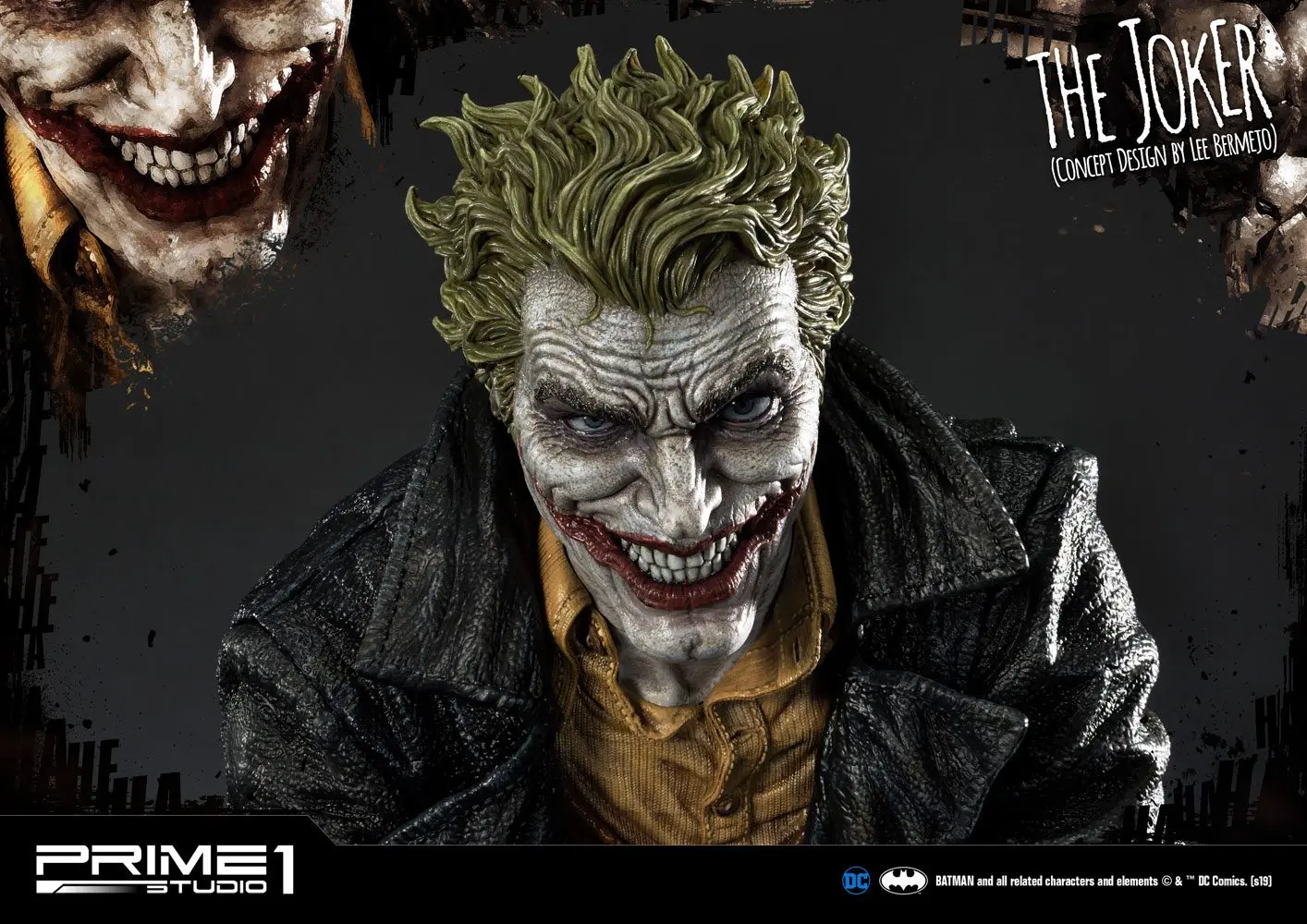 DC Comics The Joker by Lee Bermejo szobor figura 71 cm termékfotó