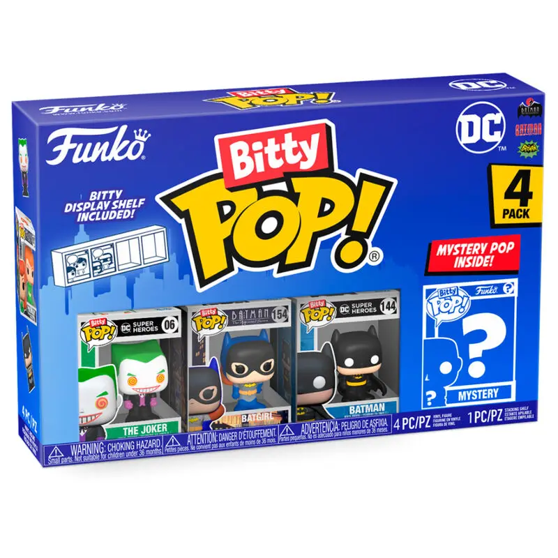 DC Bitty POP! Vinyl Figure 4-Pack The Joker 2,5 cm termékfotó