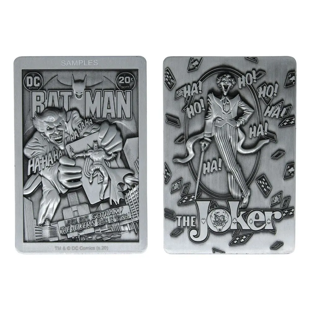DC Comics The Joker Gyűjthető plakett Limitált kiadás termékfotó