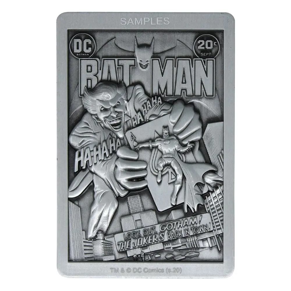 DC Comics The Joker Gyűjthető plakett Limitált kiadás termékfotó