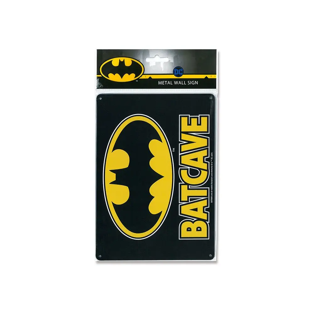 DC Comics Tin Sign Batcave 15 x 21 cm termékfotó