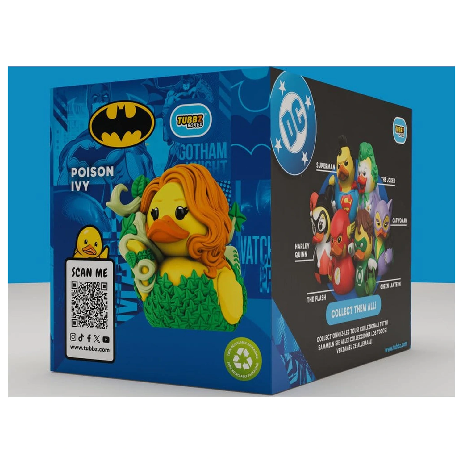 DC Comics Tubbz PVC figura Poison Ivy Boxed Edition 10 cm  termékfotó