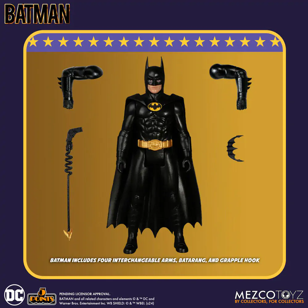 DC Comics Universe Batman 1989 Figur 9,5cm termékfotó