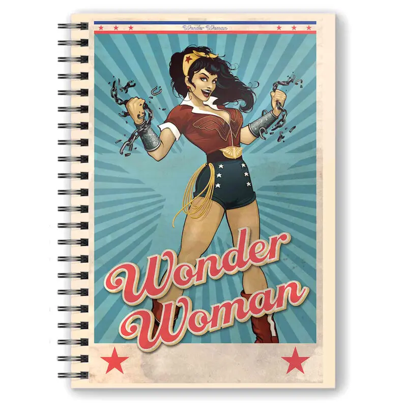DC Comics Wonder Woman A5 jegyzetfüzet termékfotó