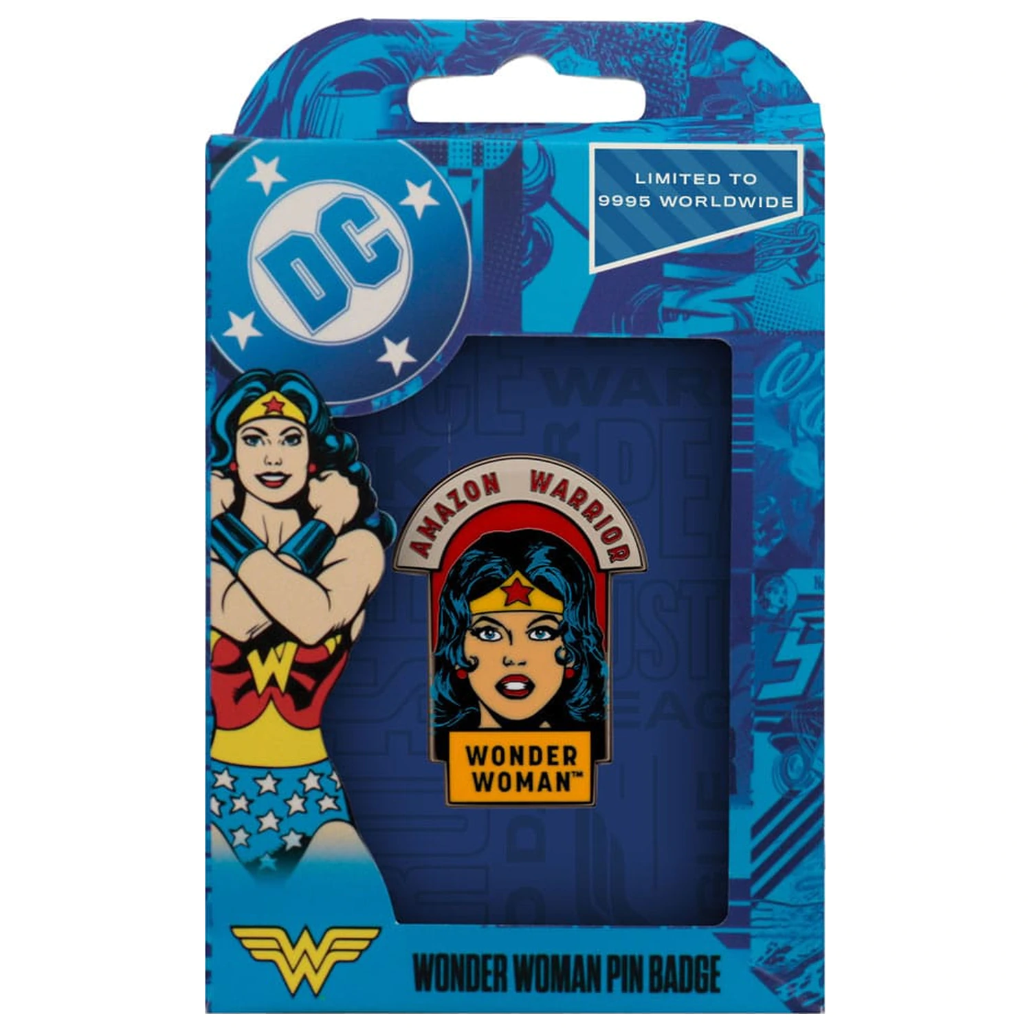 DC Comics Wonder Woman Amazon Warrior kitűző Limitált kiadás    termékfotó