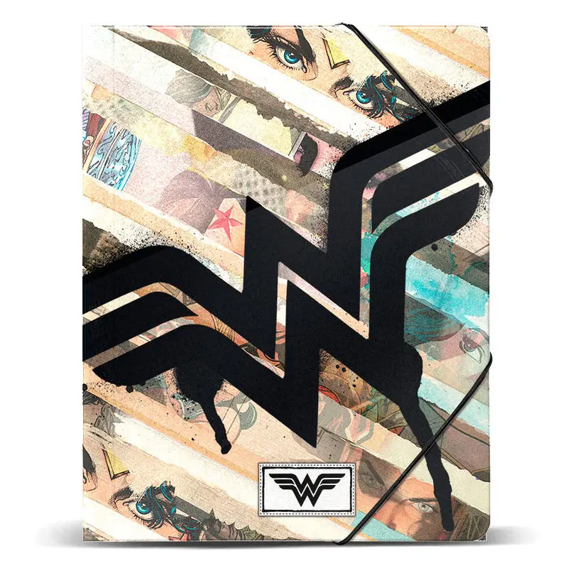 DC Comics Wonder Woman Collage A4 mappa termékfotó