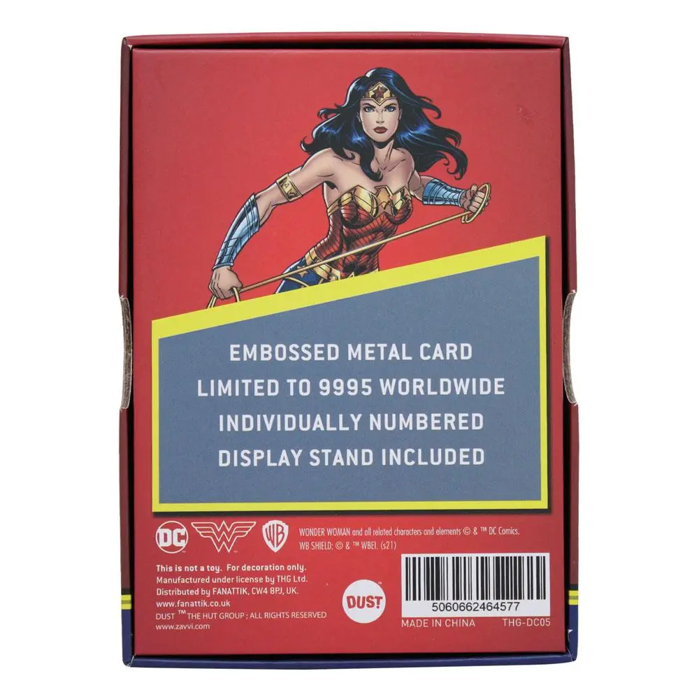 DC Comics Wonder Woman Gyűjthető plakett Limitált kiadás termékfotó