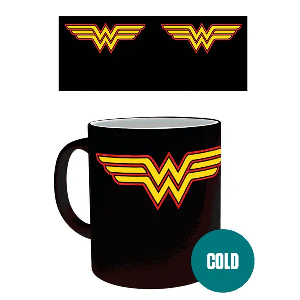 DC Comics Wonder Woman Kosztümös hőre változó bögre termékfotó