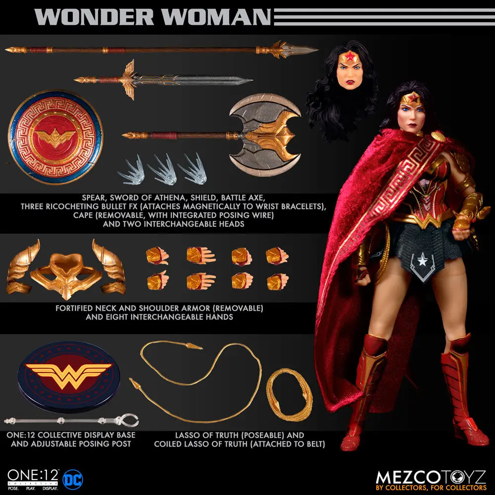 DC Comics Wonder Woman Mozgatható figura 17cm termékfotó