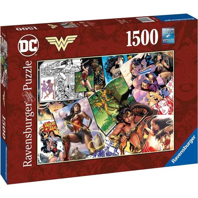 DC Comics Wonder Woman puzzle 1500db-os termékfotó