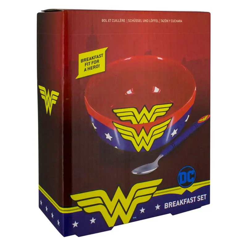 DC Comics Wonder Woman reggeli étkészlet termékfotó