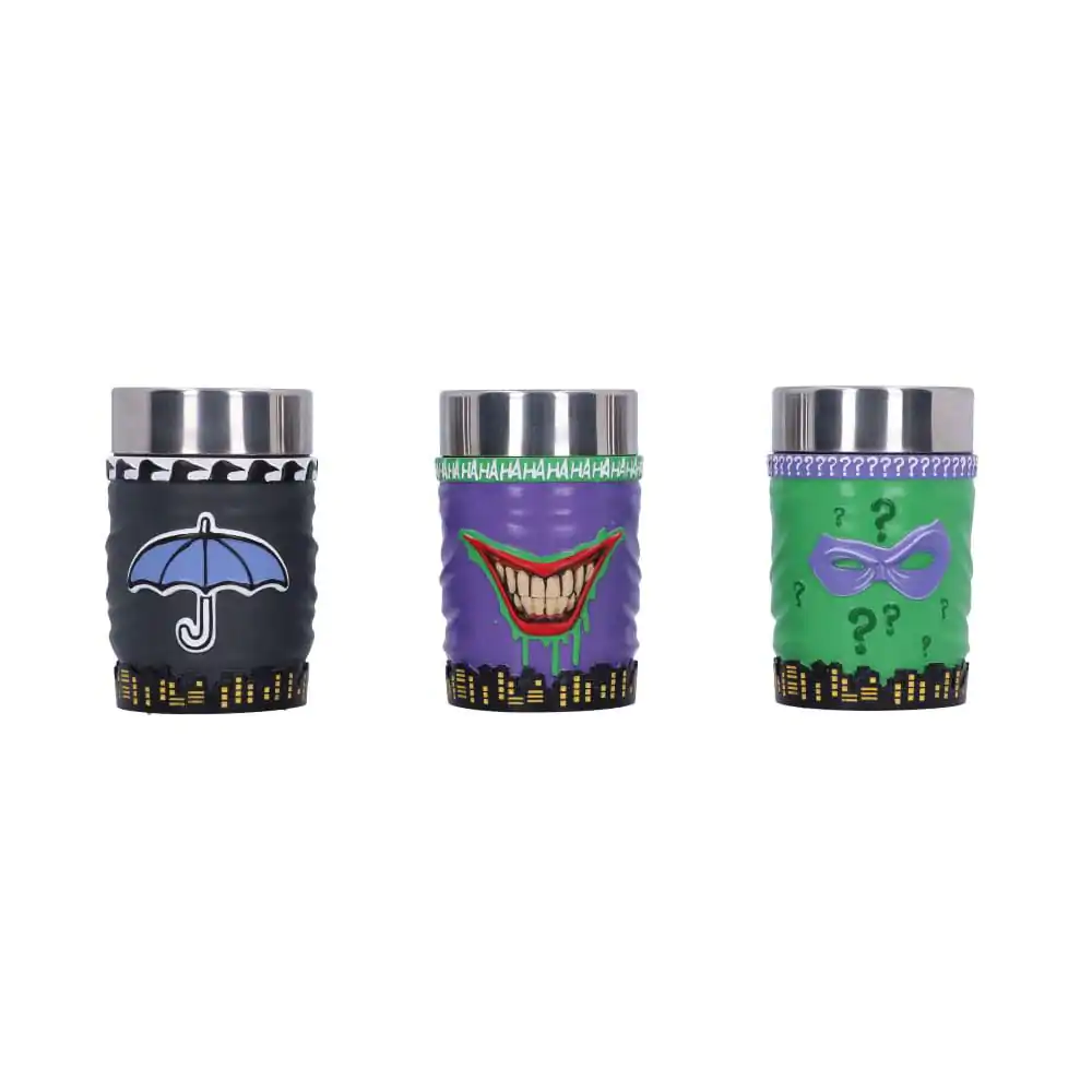 DC Comics Shot Glasses Batman Super-Villains 3-Pack termékfotó