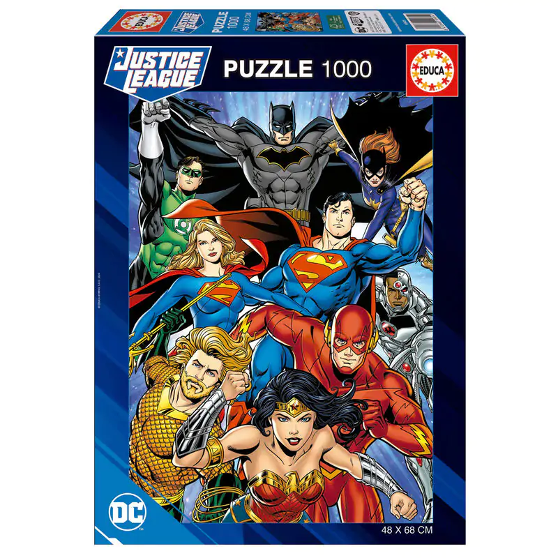 DC Comis Justice League puzzle 1000db-os termékfotó