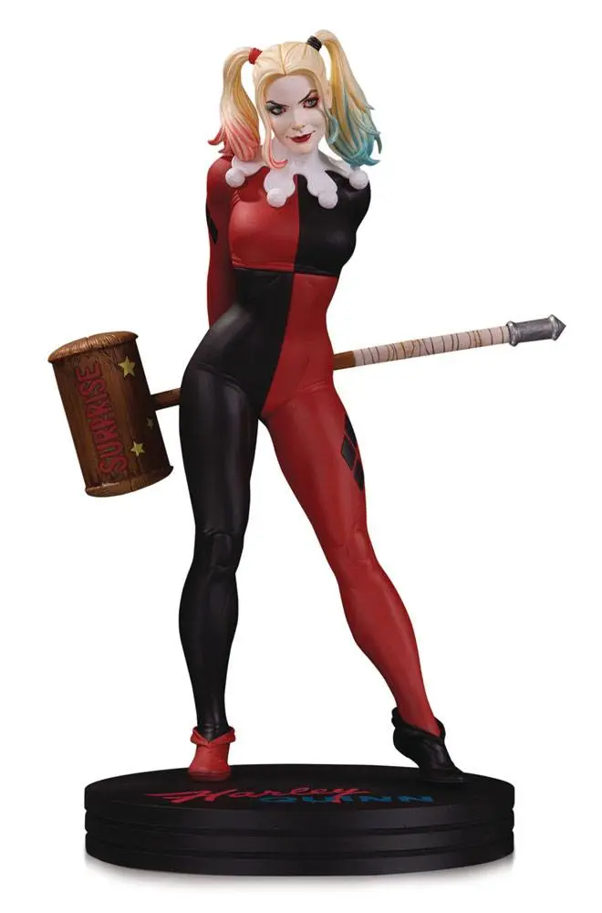 DC Cover Girls Harley Quinn by Frank Cho szobor figura 23 cm termékfotó