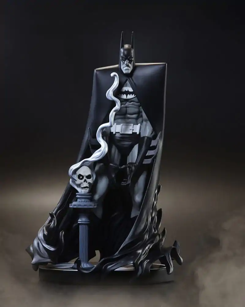 DC Direct 1/10 Batman Black & White by Bill Sienkiewicz gyanta szobor figura 20 cm termékfotó