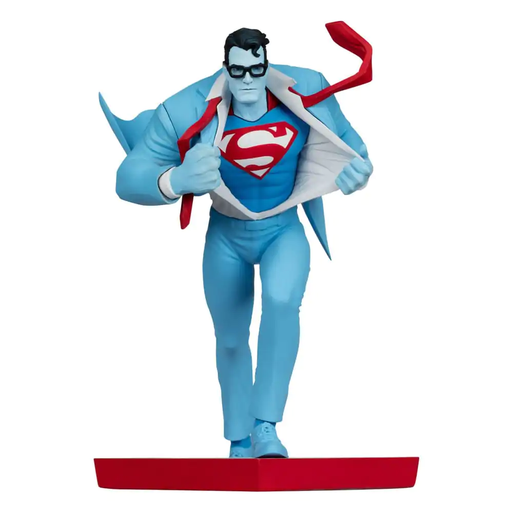 DC Direct 1/10 Superman Red and Blue: Superman by Clayton Henry szobor figura Limitált kiadás 16 cm termékfotó