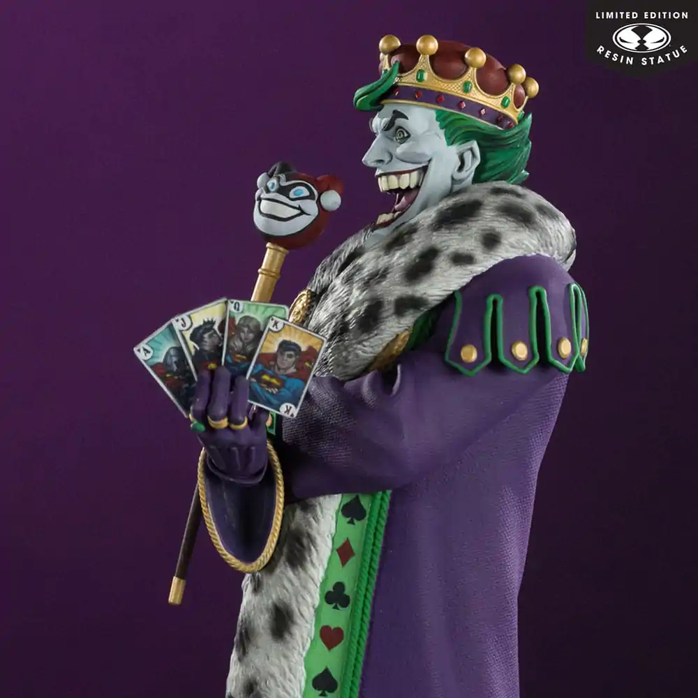 DC Direct 1/10 The Joker Purple Craze: The Joker by Ed McGuiness szobor figura 19 cm termékfotó