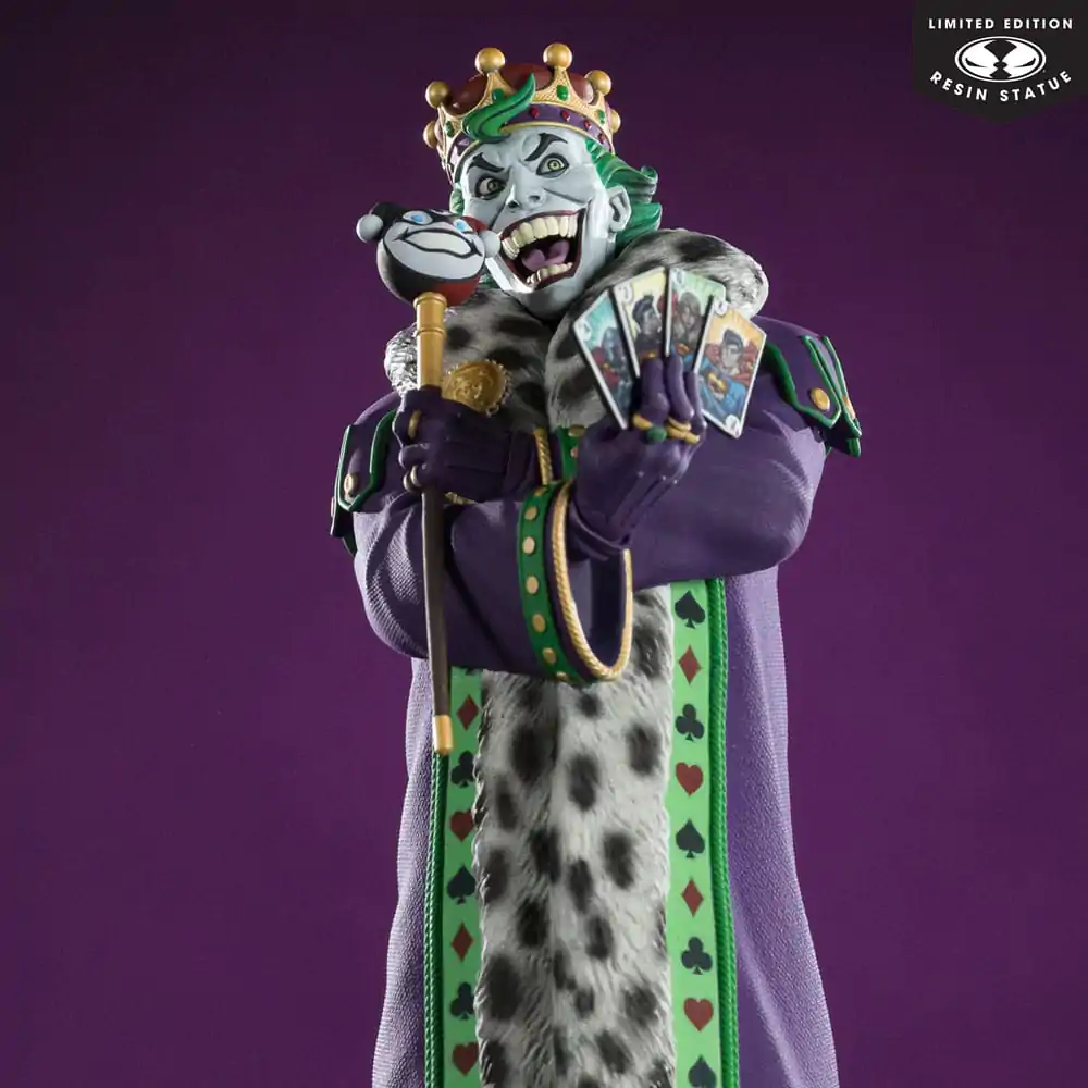 DC Direct 1/10 The Joker Purple Craze: The Joker by Ed McGuiness szobor figura 19 cm termékfotó