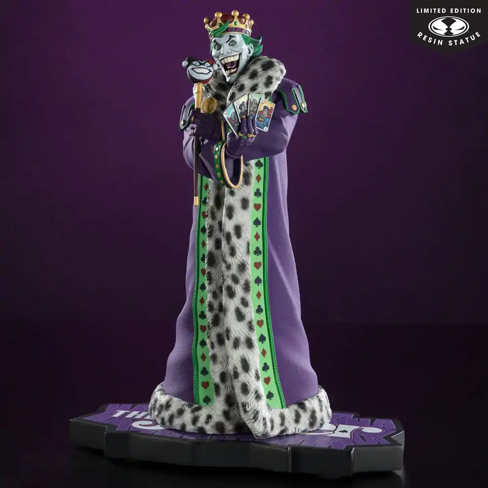 DC Direct 1/10 The Joker Purple Craze: The Joker by Ed McGuiness szobor figura 19 cm termékfotó