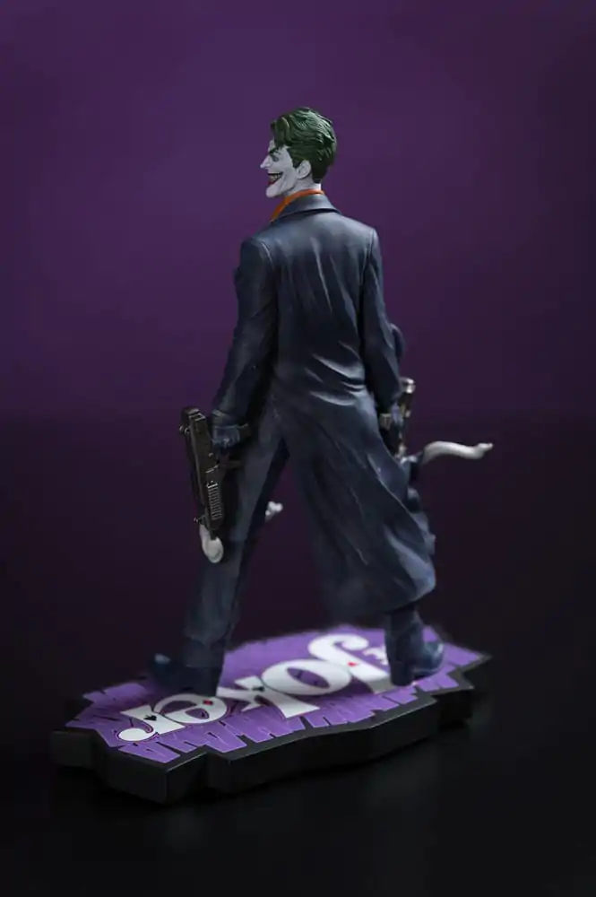 DC Direct 1/10 The Joker Purple Craze: The Joker by Gabriele Dell'Otto szobor figura Limitált kiadás 19 cm termékfotó