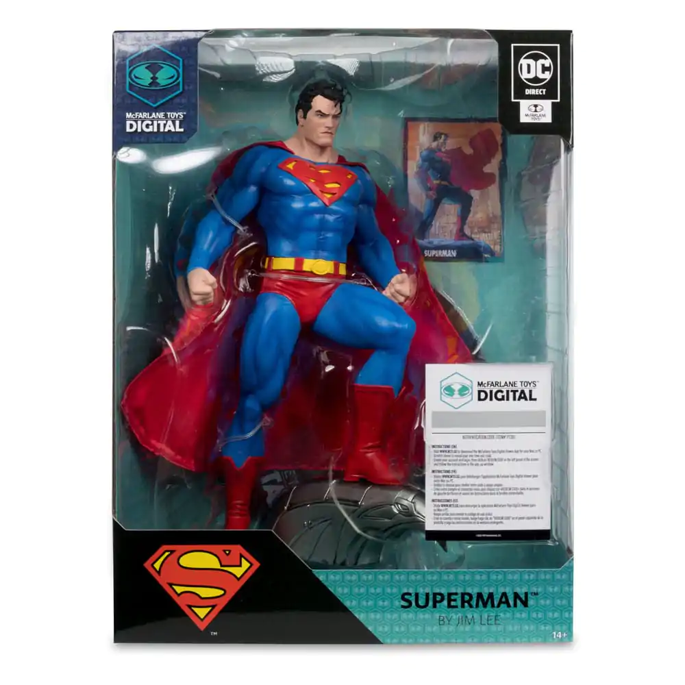 DC Direct 1/6 Superman by Jim Lee (McFarlane Digital) PVC szobor figura 25 cm termékfotó