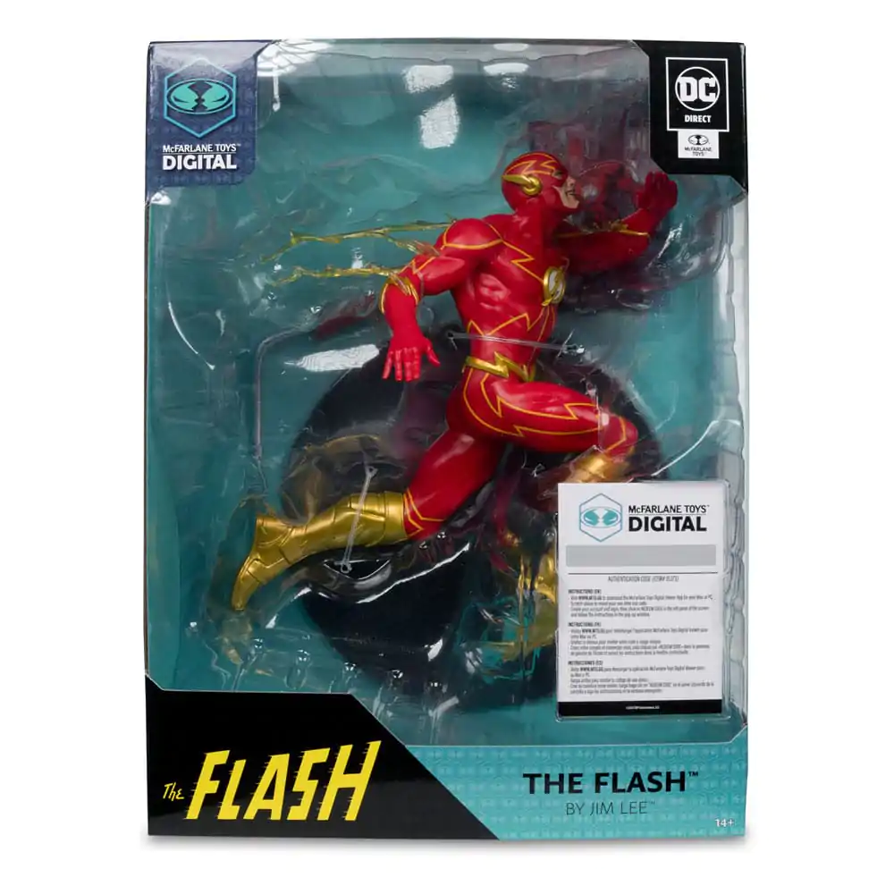 DC Direct 1/6 The Flash by Jim Lee (McFarlane Digital) PVC szobor figura 20 cm termékfotó