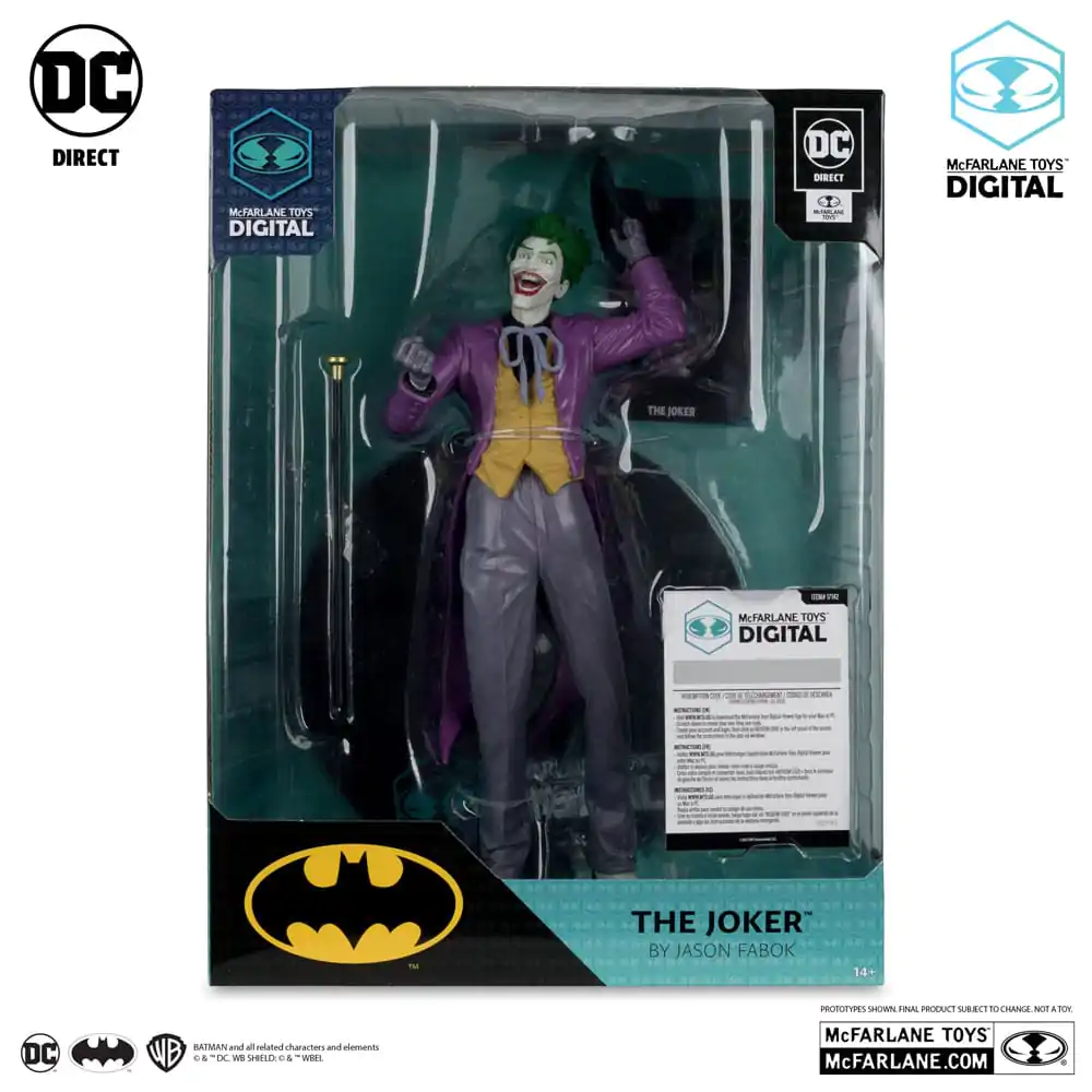 DC Direct 1/6 The Joker by Jason Fabok (McFarlane Digital) PVC szobor figura 29 cm termékfotó