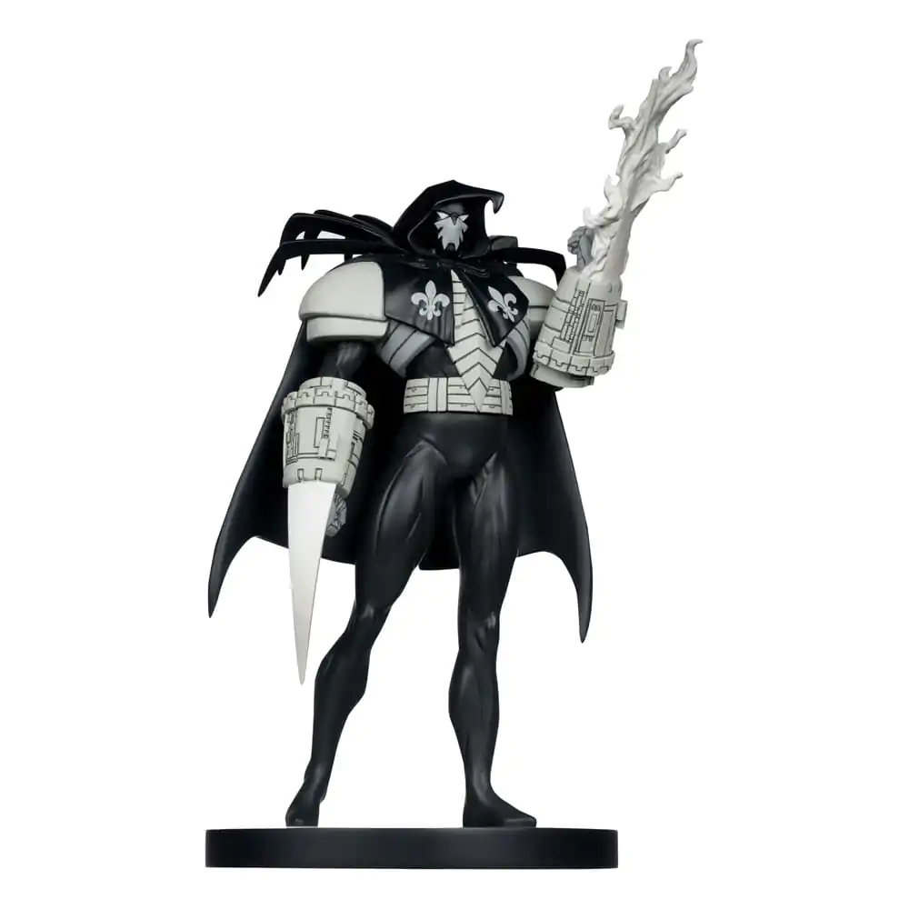 DC Direct Batman: Black &amp; White 1/10 Azrael by Joe Quesada szobor figura 21 cm termékfotó