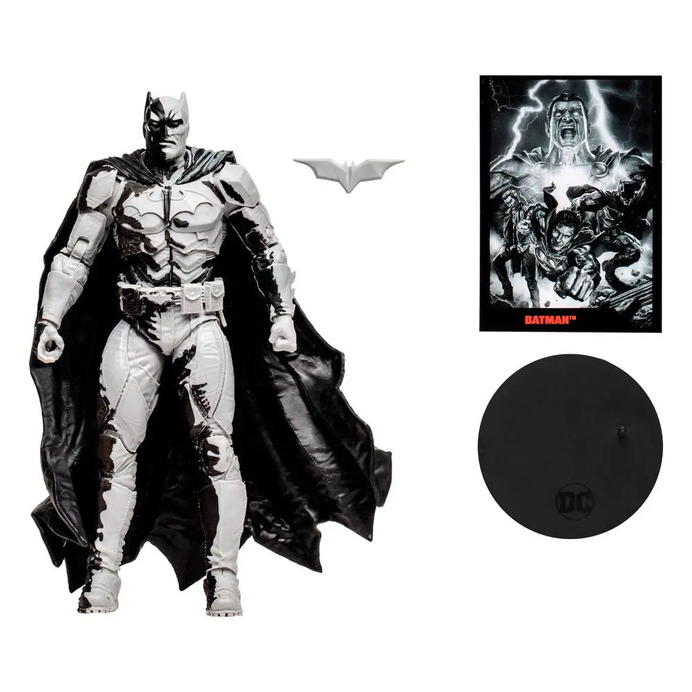 DC Direct Black Adam Batman Line Art Variant (Gold Label) (SDCC) akciófigura 18 cm termékfotó