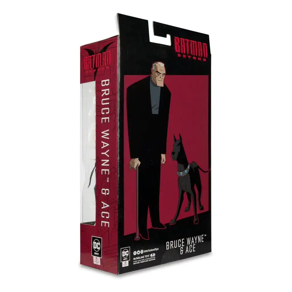 DC Direct Bruce Wayne &amp; Ace (Batman Beyond) Gold Label akciófigura 15 cm termékfotó