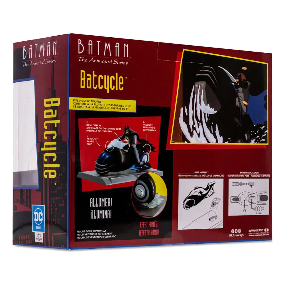 DC Direct BTAS Batcycle jármű termékfotó