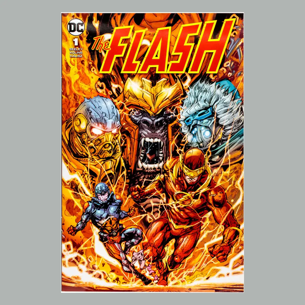 DC Direct Captain Cold Variant (Gold Label) (The Flash) akciófigura 18 cm termékfotó
