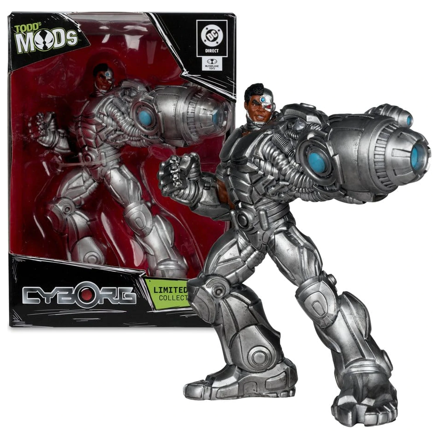 DC Direct Collector Vinyl szobor figura Cyborg 12 cm  termékfotó