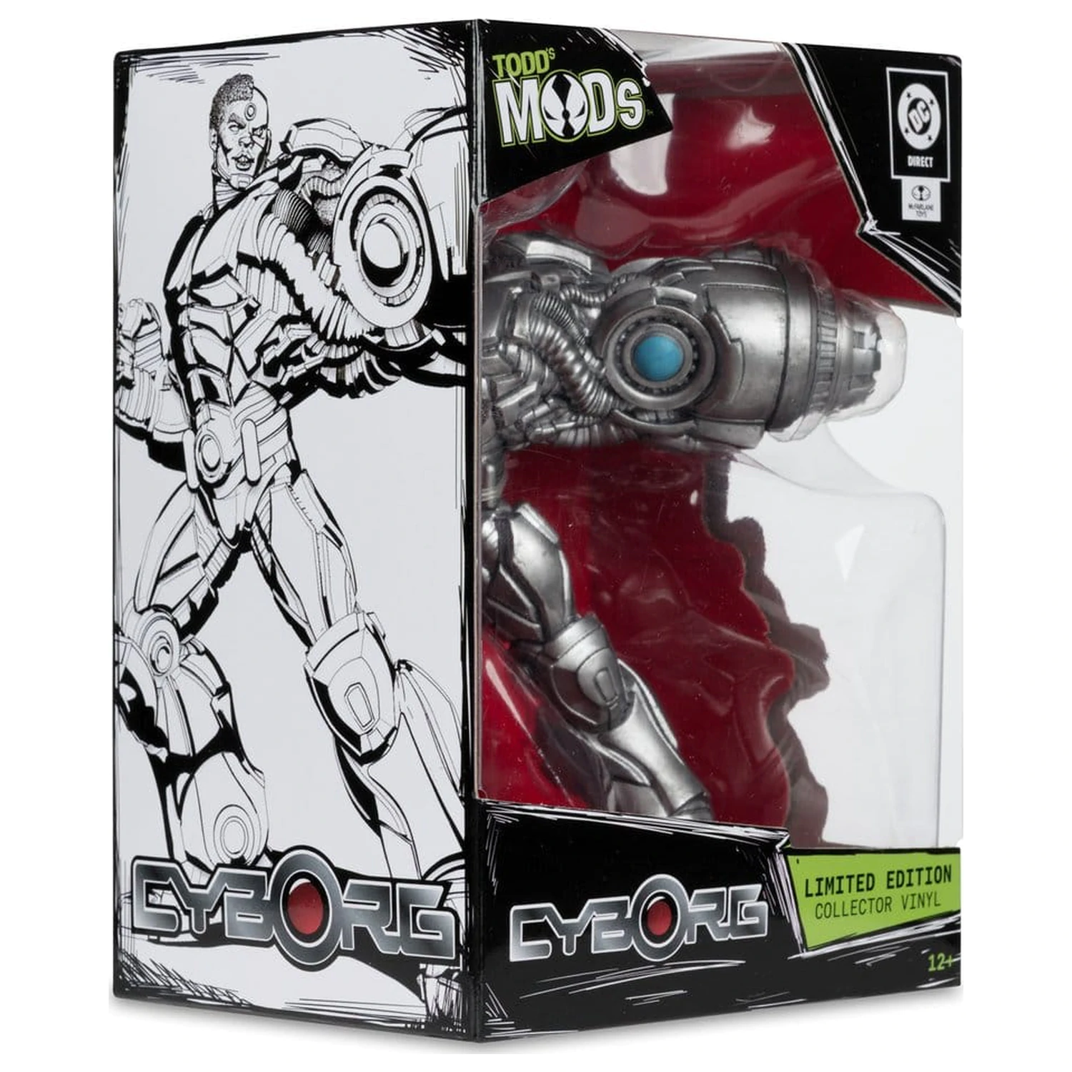 DC Direct Collector Vinyl szobor figura Cyborg 12 cm  termékfotó